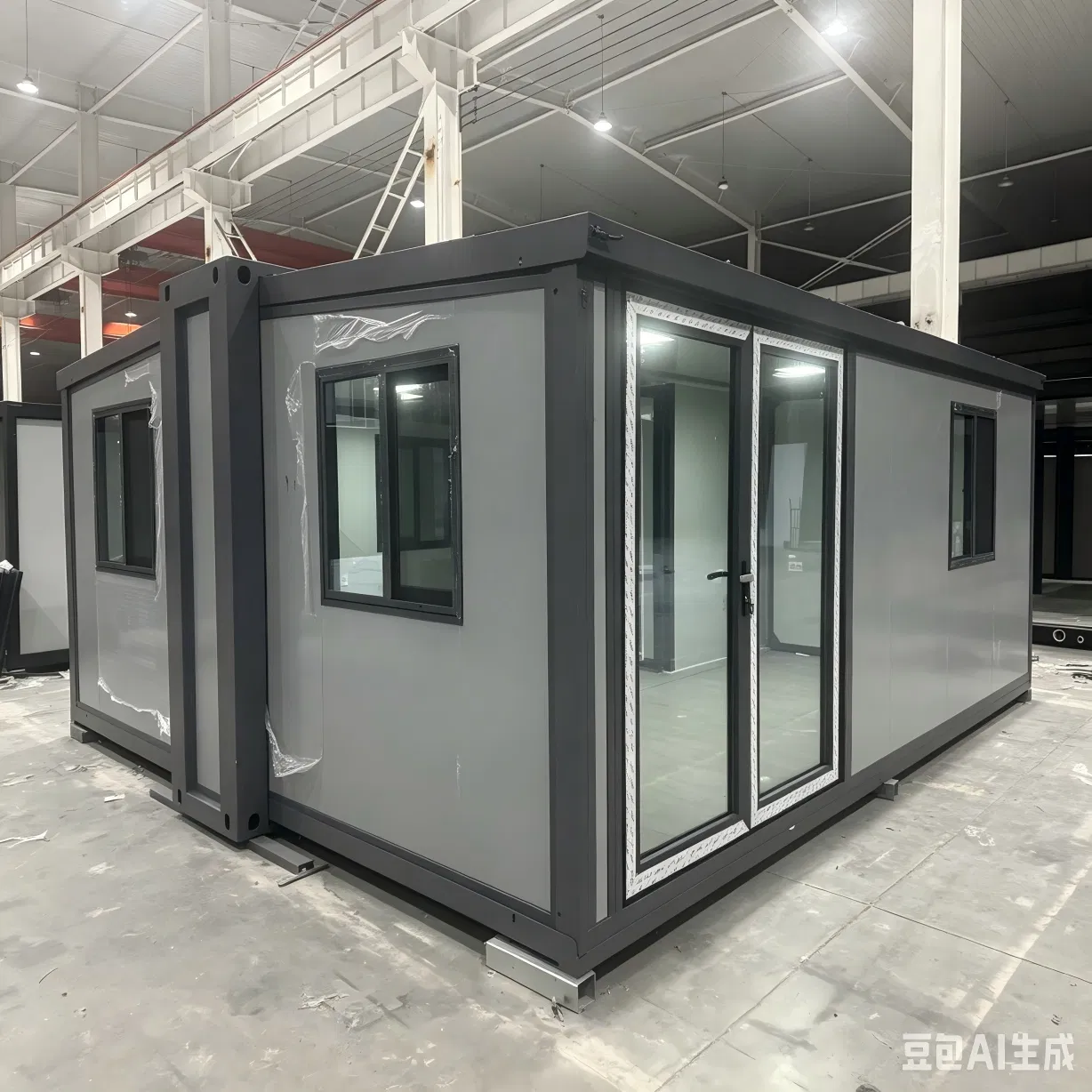 700mm منزل حاوية قابل للتوسع منزل مسبق الصنع Modular