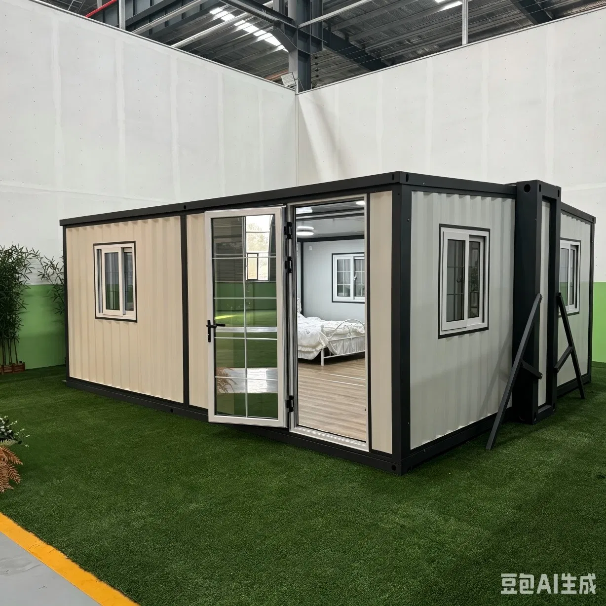 700mm منزل حاوية قابل للتوسع منزل مسبق الصنع Modular