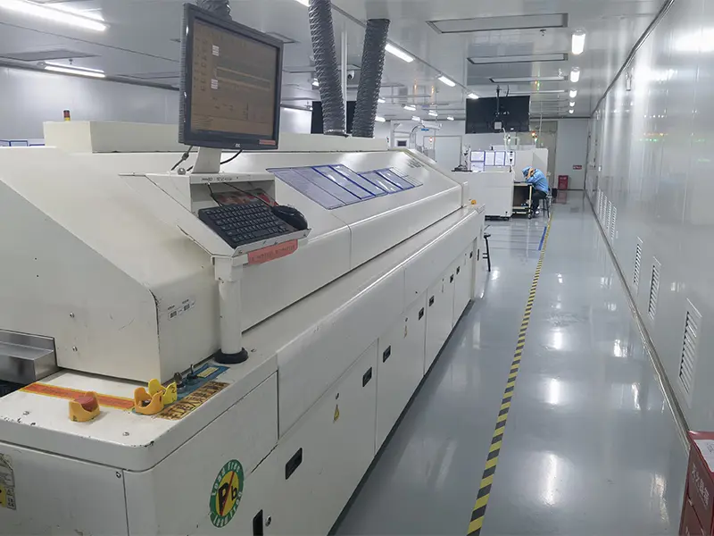 Lead-free reflow soldering oven