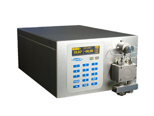 مضخة HPLC قابلة للتثبيت على السطح مع مقاومة للعوامل المؤكسدة لمصانع مستمرة على نطاق المختبر، قياس دقيق في نطاق ضغط 0-40MPa