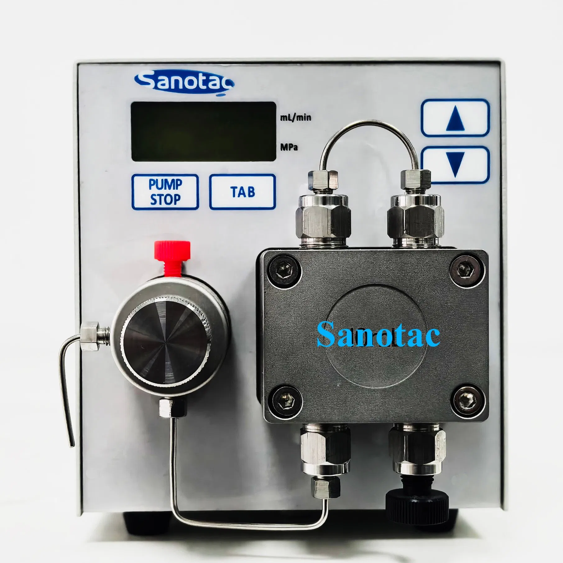مضخة HPLC منخفضة النبضات الصغيرة عند 250bar