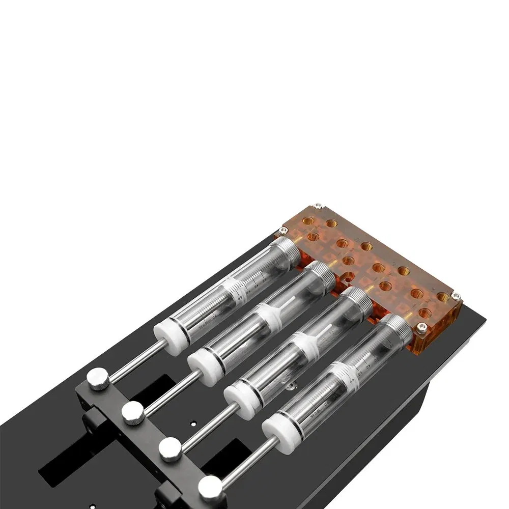 60mm مضخة حقن قابلة للبرمجة مع صمام سولينويد Keyto 5666
