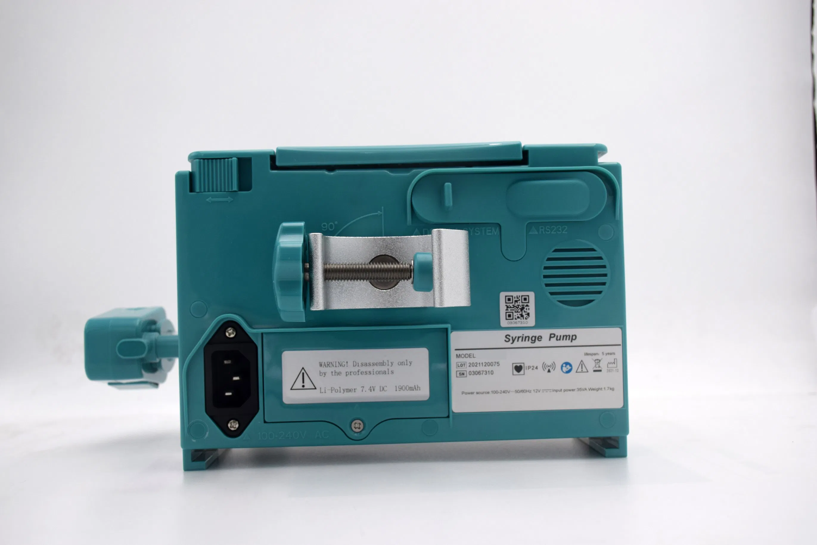 مضخة حقن كهربائية محمولة متعددة الوضعيات بشاشة LCD طبية مخفضة Sp-H400III