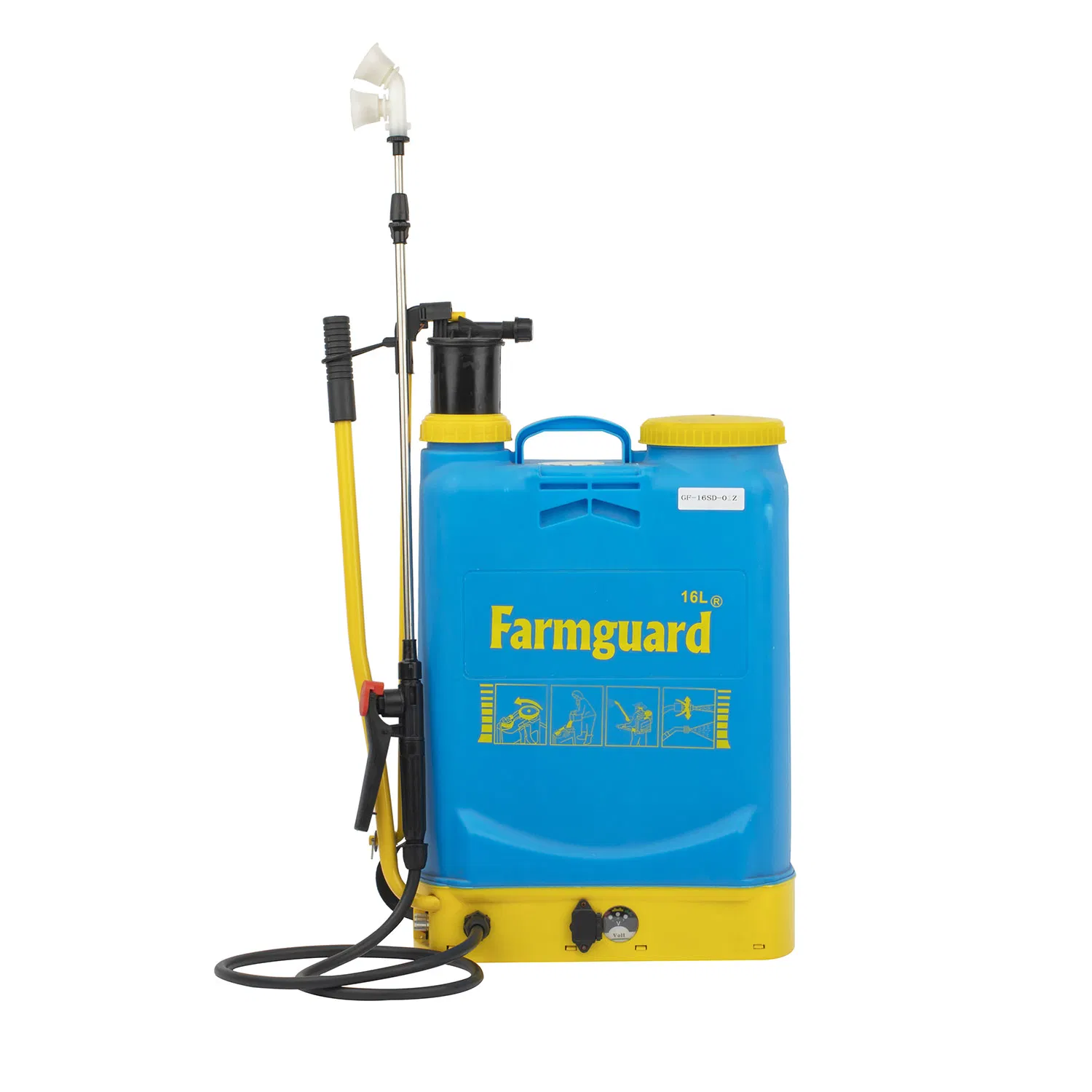 زراعة بخاخ يدوي كهربائي يعمل بالبطارية 16L