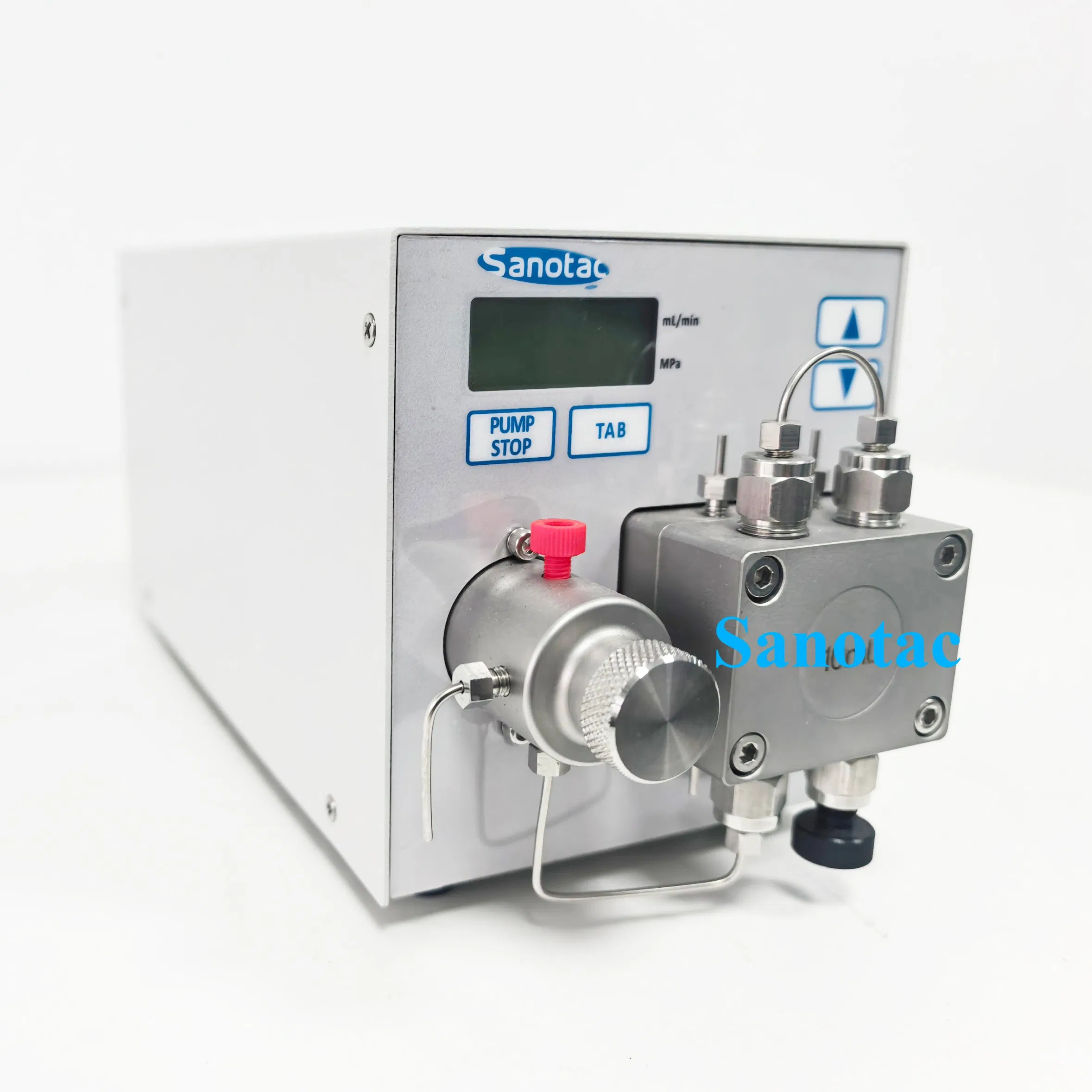 مضخة HPLC منخفضة النبضات الصغيرة عند 250bar