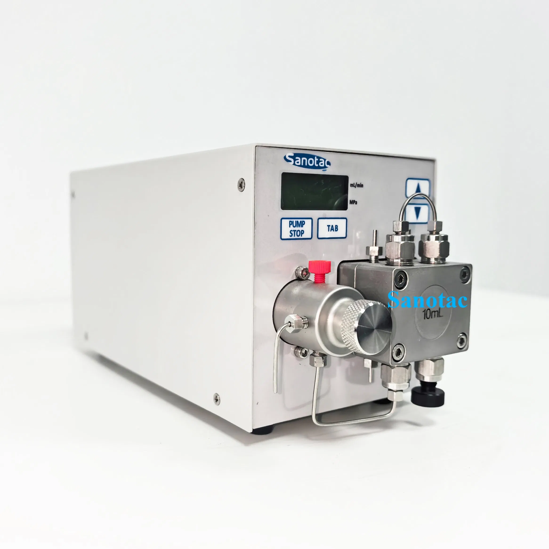 مضخة HPLC منخفضة النبضات الصغيرة عند 250bar