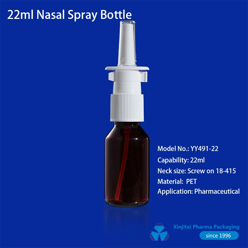 18/415 بخاخ أنف مع 10ml 15ml 20ml زجاجة بلاستيك HDPE