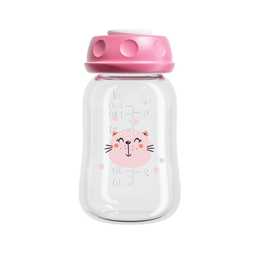 150ml 5oz مضخة ثدي من البولي بروبيلين، زجاجة حليب، كوب تخزين الحليب