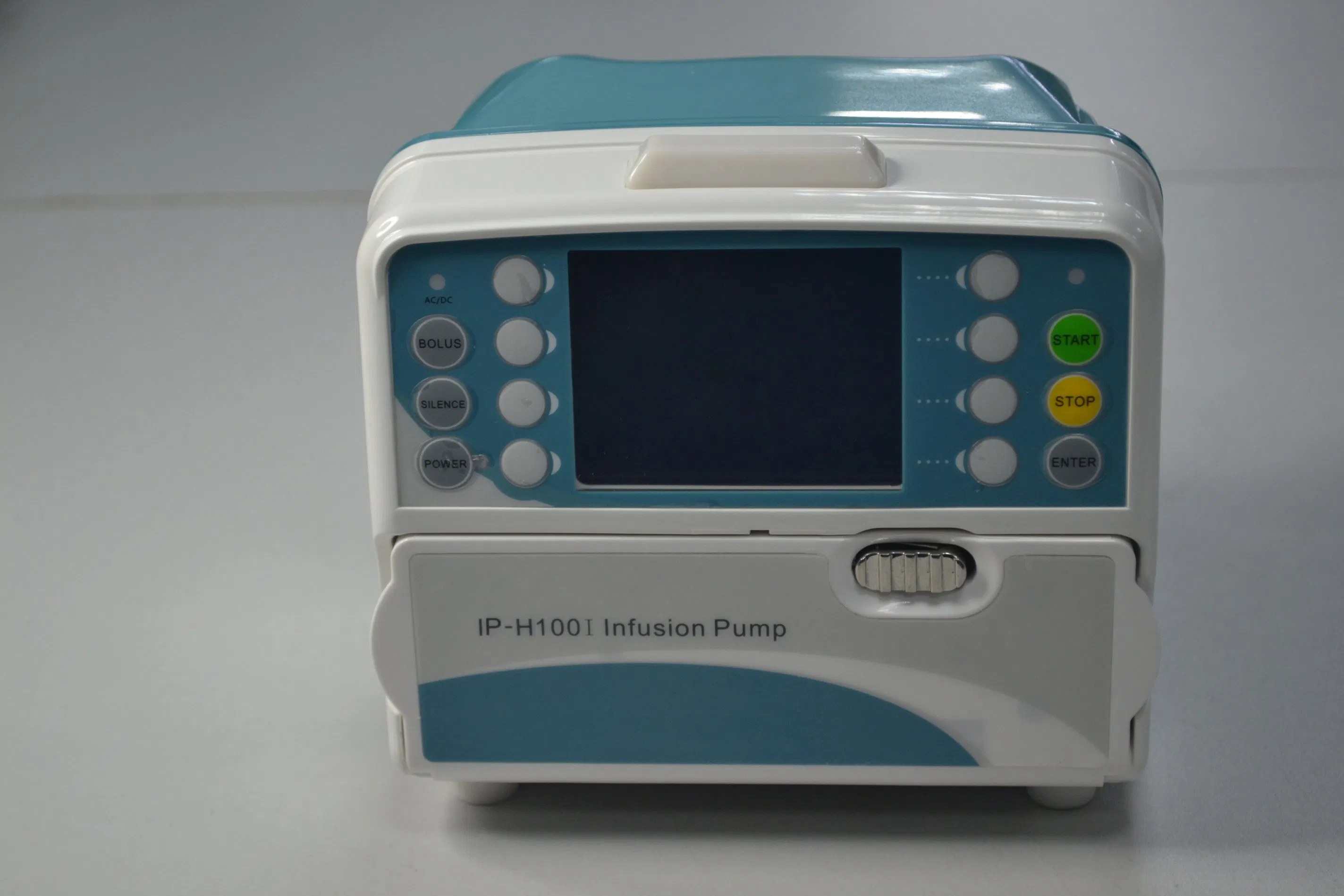 IP-H100 مضخة تسريب محمولة بشاشة LCD أحادية القناة تلقائية لضخ السوائل الحجمية ومضخة تسريب محاليل IV
