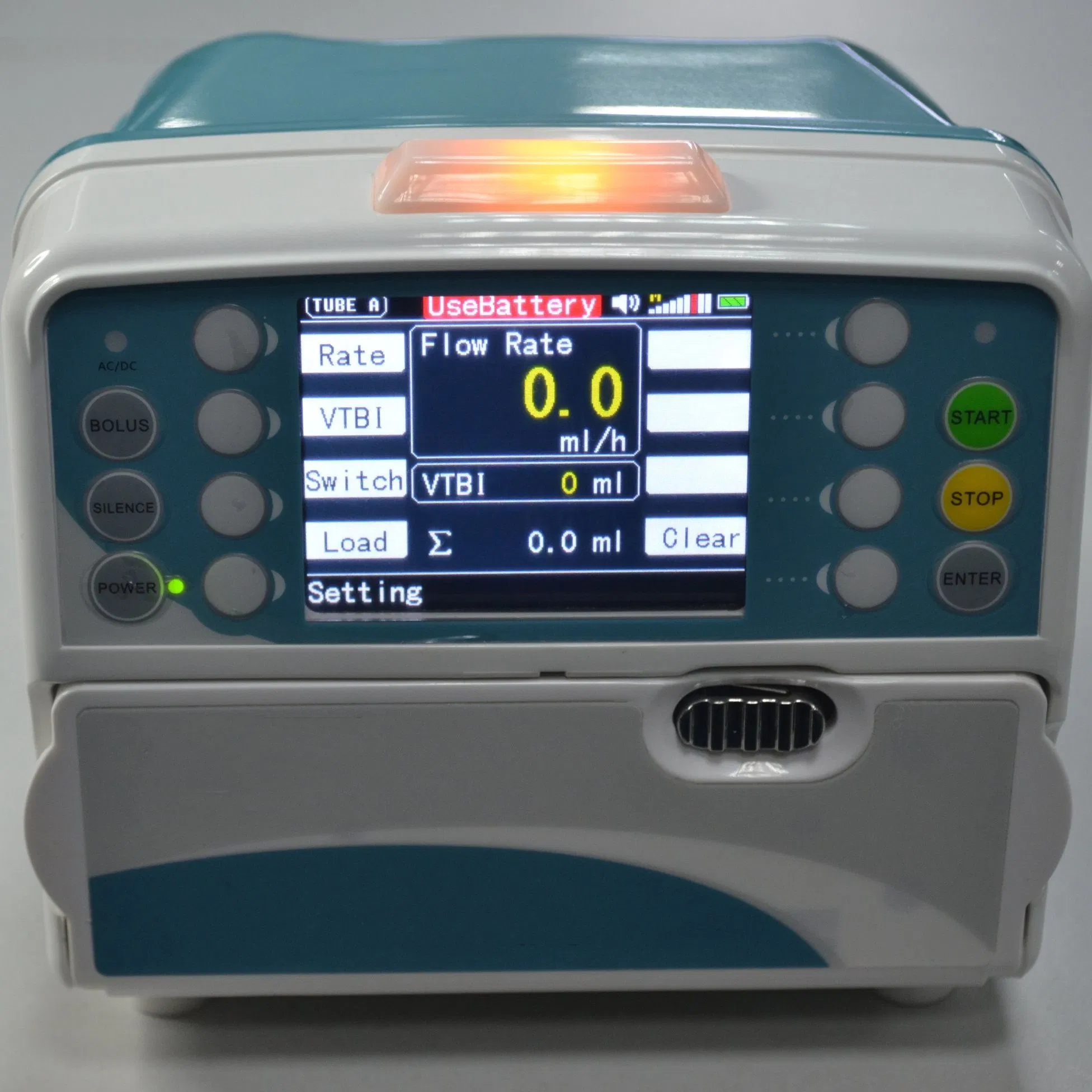 IP-H100 مضخة تسريب محمولة بشاشة LCD أحادية القناة تلقائية لضخ السوائل الحجمية ومضخة تسريب محاليل IV