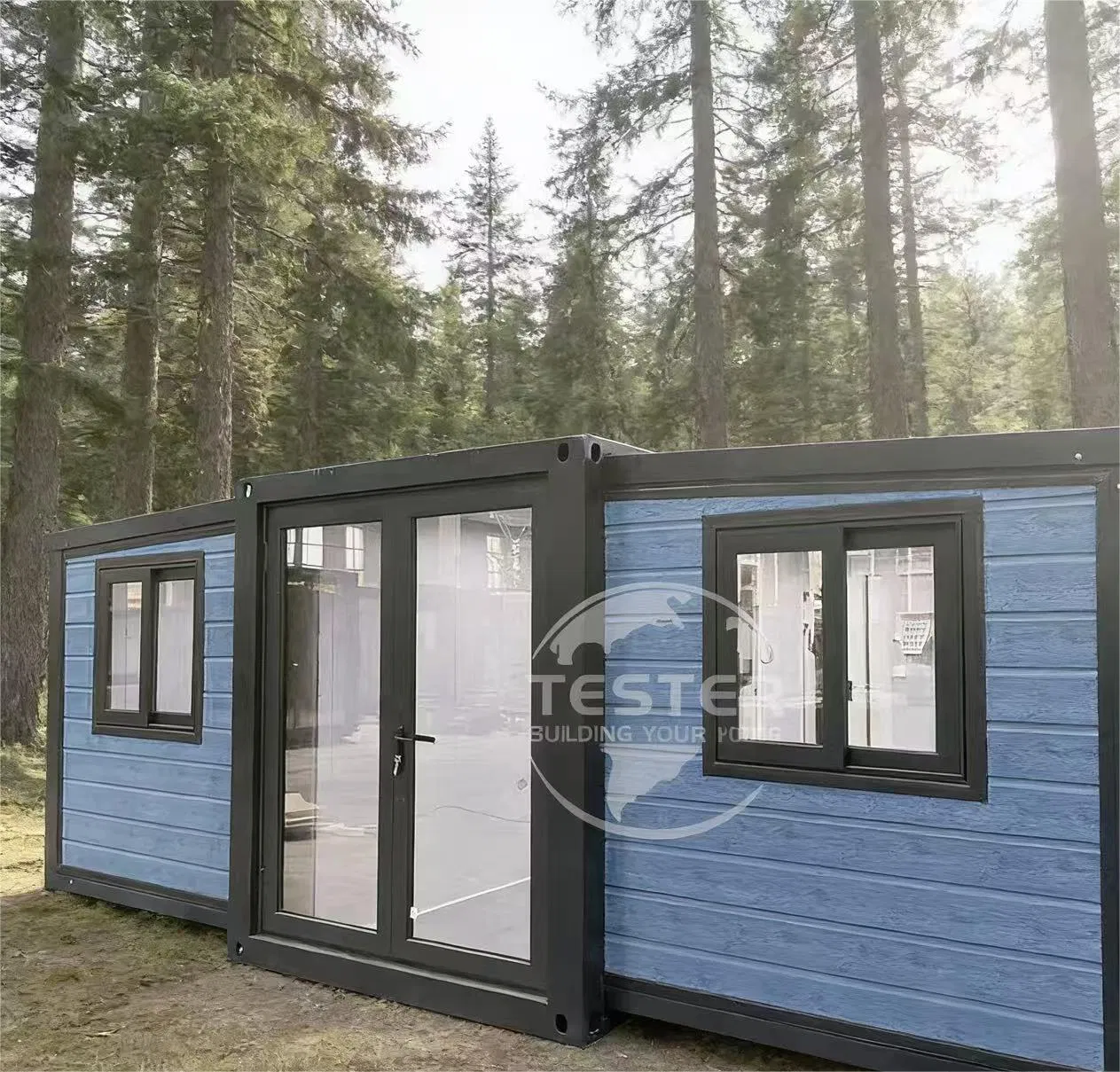 Casa Modular Ecológica 20FT con Características de Diseño Sostenible