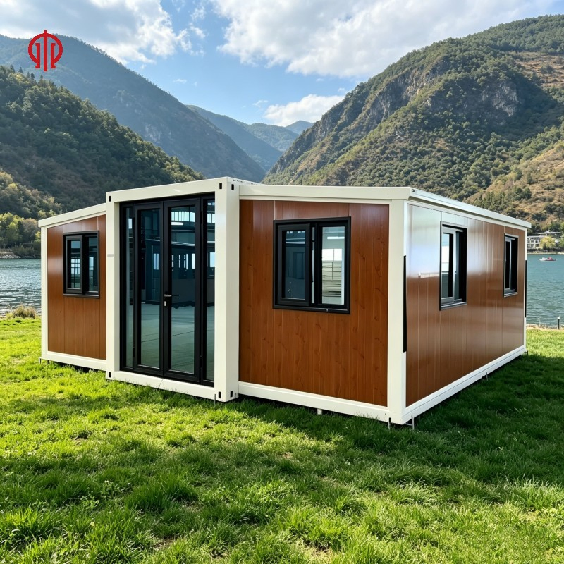 en Stock Villa de Vacaciones 20FT Casa Contenedor Expandible con Diseño de Lujo y 3D Servicio de Renderizado de Efectos