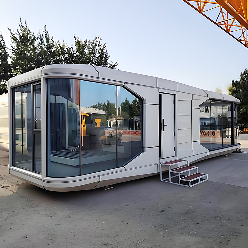 Personalizar diseño moderno cápsula mini modular prefabricado barato casa móvil de lujo