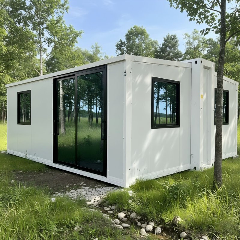 Hogares Prefabricados Modernos Asequibles 700mm Casa Modular de Alta Gama de Ancho Plegado