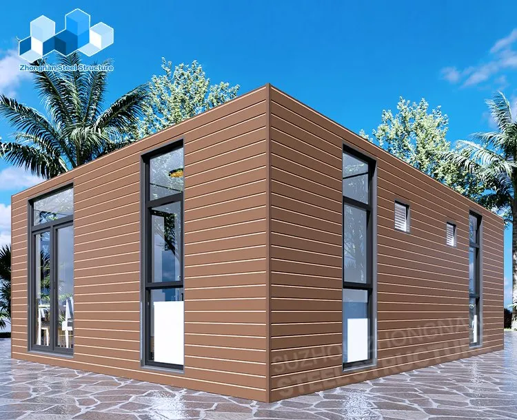 Casa Contenedor Prefabricada Moderna de Lujo Personalizada y de Bajo Precio 70sq 2 Dormitorio 1 Sala de Estar Cocina