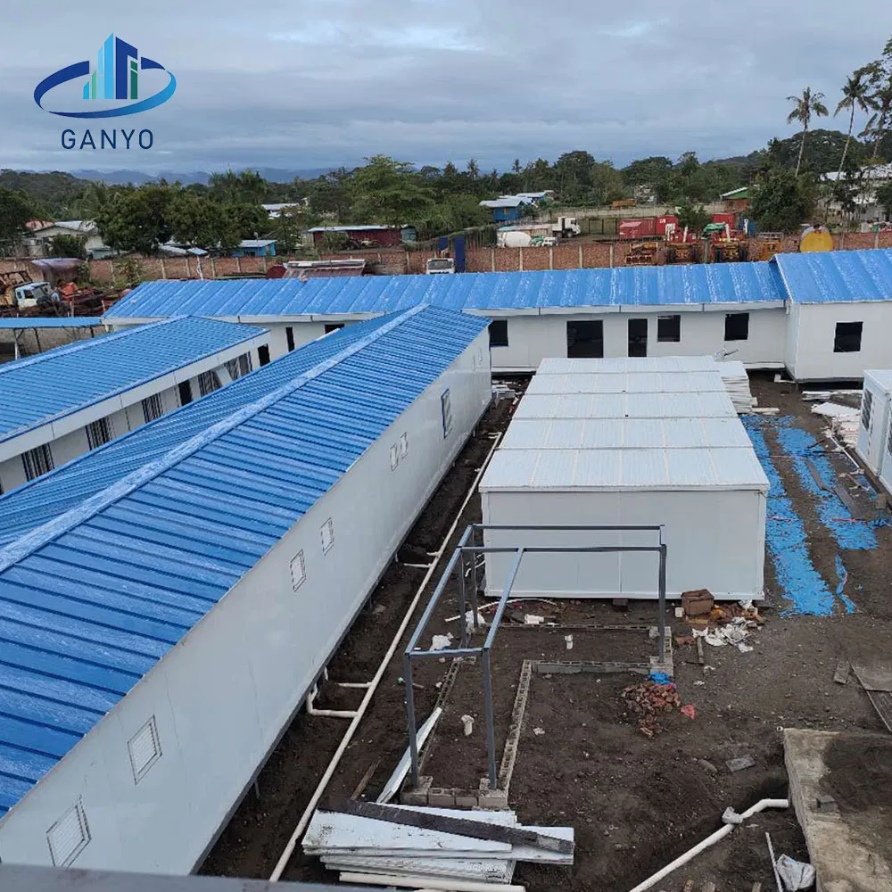 Construcción de contenedores modernos de lujo, edificio prefabricado, apartamento modular