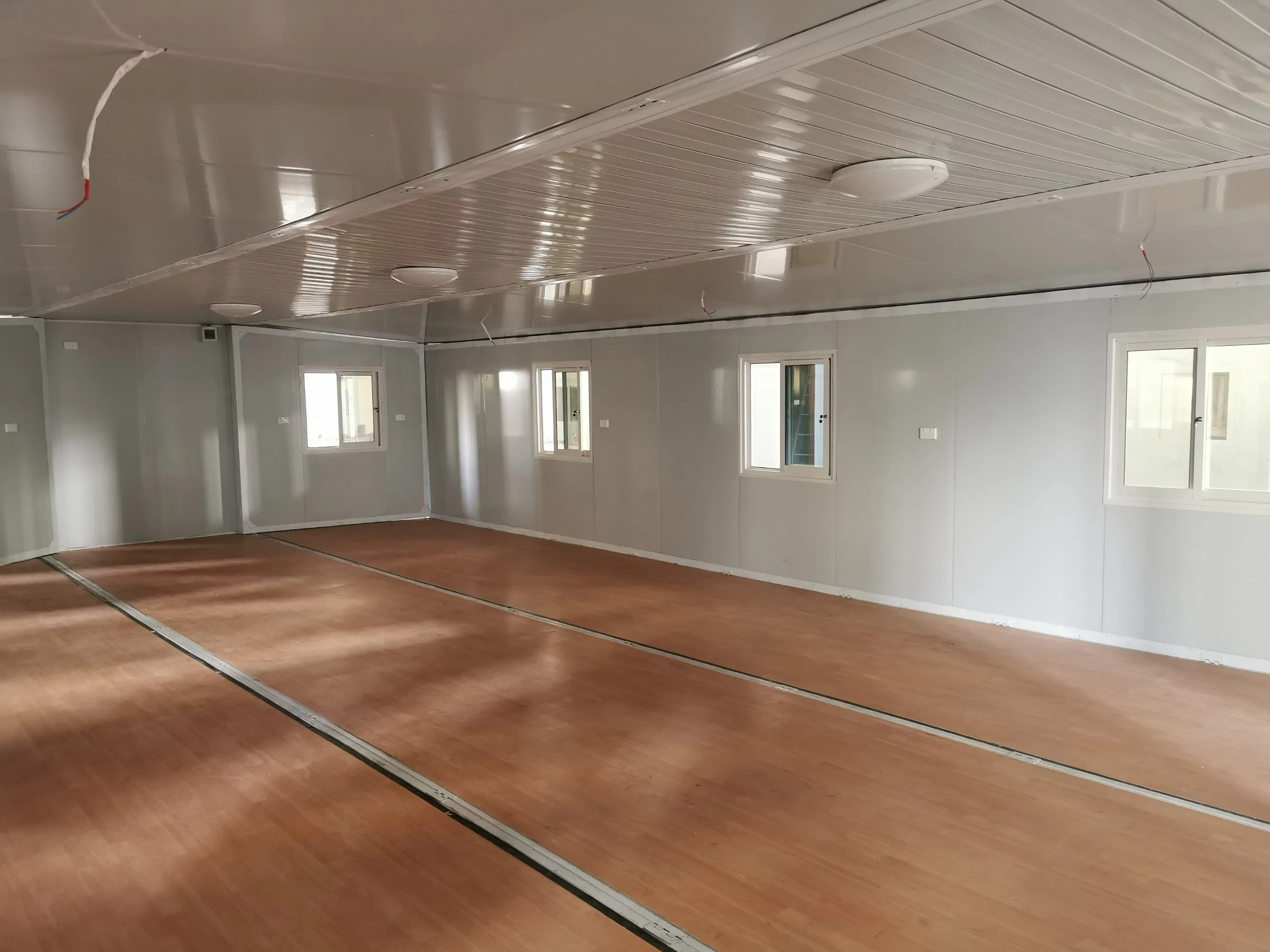 Casa de lujo prefabricada móvil lista para usar, casa contenedor expandible