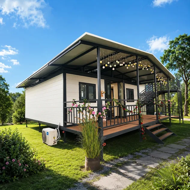 Casa Modular Prefabricada Casa Pequeña Moderna Cabaña Prefabricada