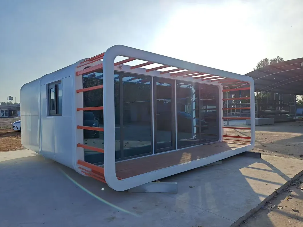 Casa Modular Innovadora de Cabaña de Manzana para Resorts Escénicos y Necesidades de Alojamiento de Lujo