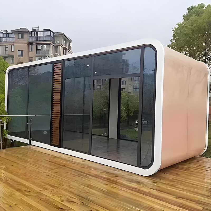 Fábrica personalizada barata modular barata móvil lujo móvil nuevo fabricado moderno modular de dos pisos casas modulares preconstruidas con baño