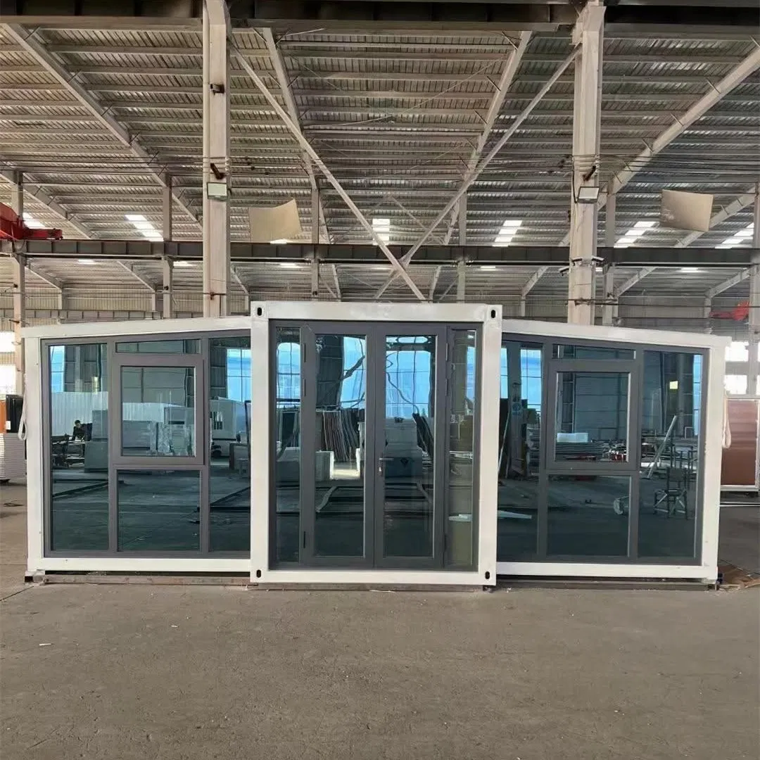 Casa de acero prefabricada de lujo, oficina móvil modular, apartamento expandible en contenedor, casas prefabricadas en venta