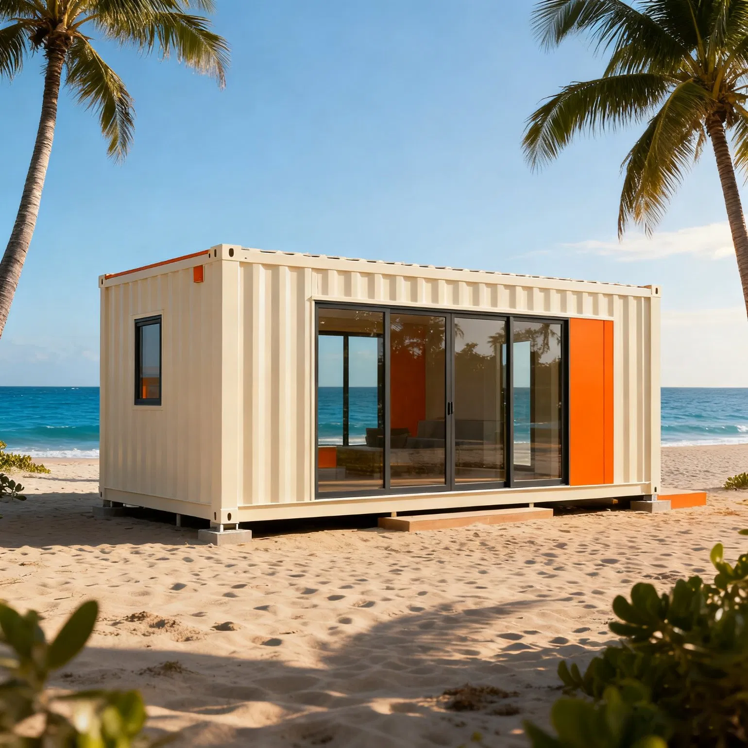 Mejor venta de villa moderna de estructura de acero edificio de marco de acero personalizable