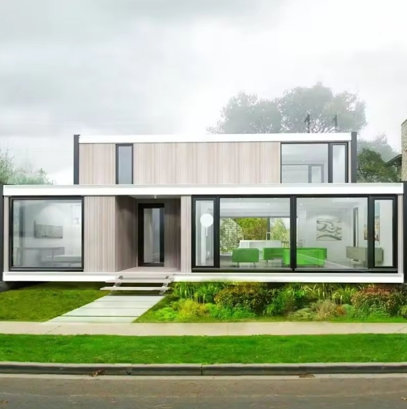 Cabaña modular de lujo prefabricada de manzana para vivir de forma móvil