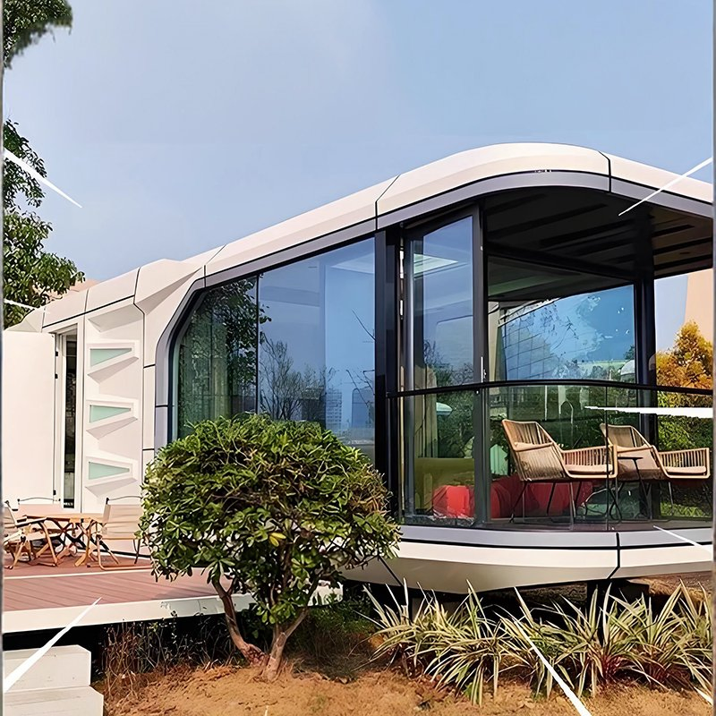 Venta Caliente Prefabricados Construidos de Lujo Móviles Modernos Contenedores Modernos Módulos Prefabricados Móviles