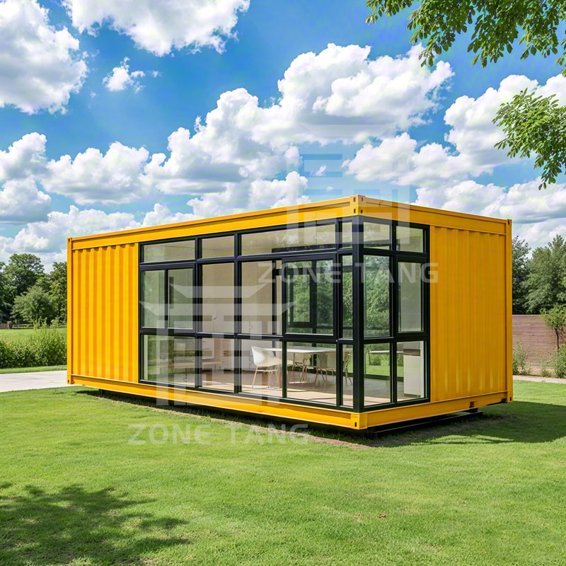 Hogares de contenedores prefabricados de lujo modulares móviles personalizables