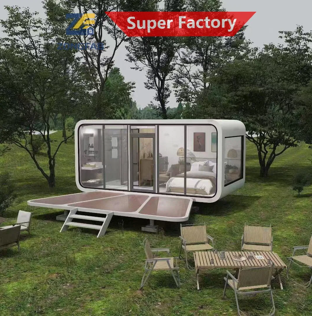 Casa Modular Innovadora de Cabaña de Manzana para Resorts Escénicos y Necesidades de Alojamiento de Lujo