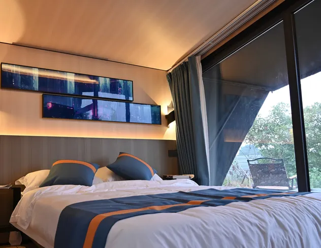 Todo Clima Vacaciones Pod Lujo Casa Móvil Cápsula Espacial