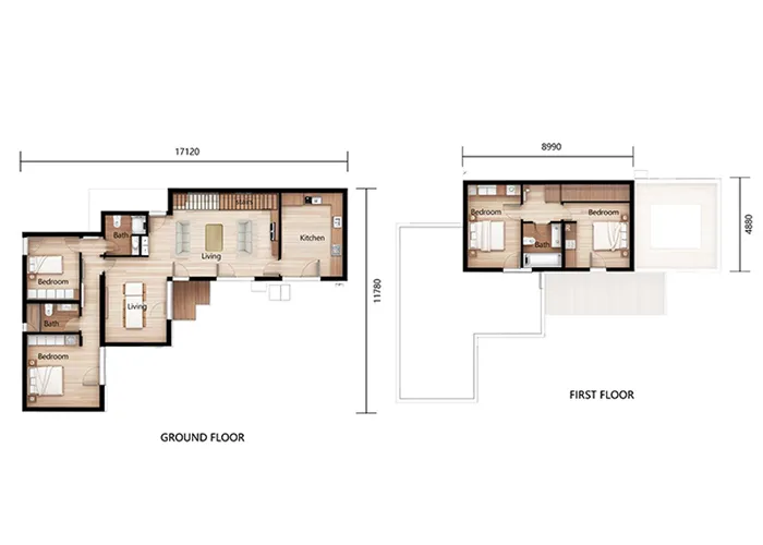 Plano de planta de Casa Turku