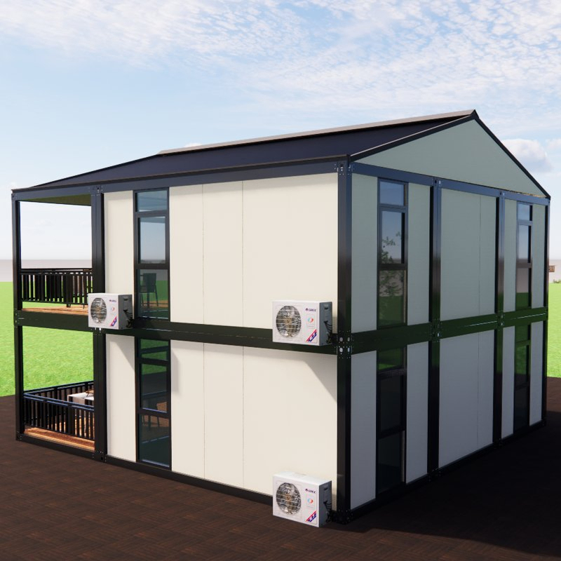 Los edificios de alta gama son populares, las casas modulares prefabricadas de alta calidad son lujosas casas modulares prefabricadas móviles