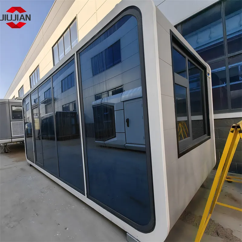 Casa Móvil Prefabricada de Lujo a Prueba de Agua y Fuego Modular Tipo Tiny Apple