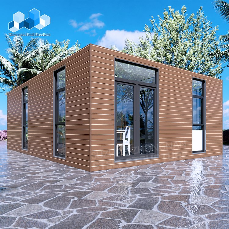 Casa Contenedor Prefabricada Moderna de Lujo Personalizada y de Bajo Precio 70sq 2 Dormitorio 1 Sala de Estar Cocina