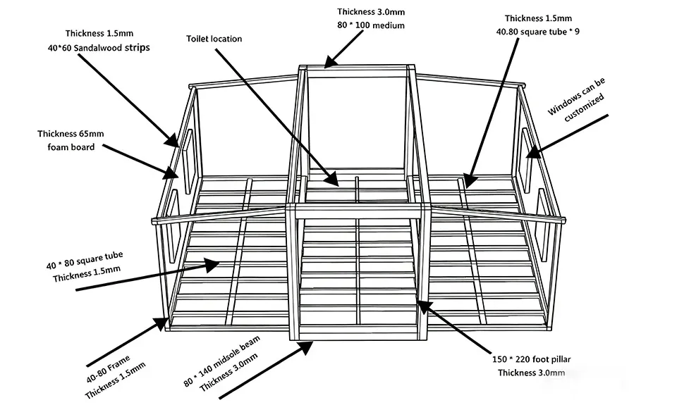 Diseño de Contenedor Habitacional