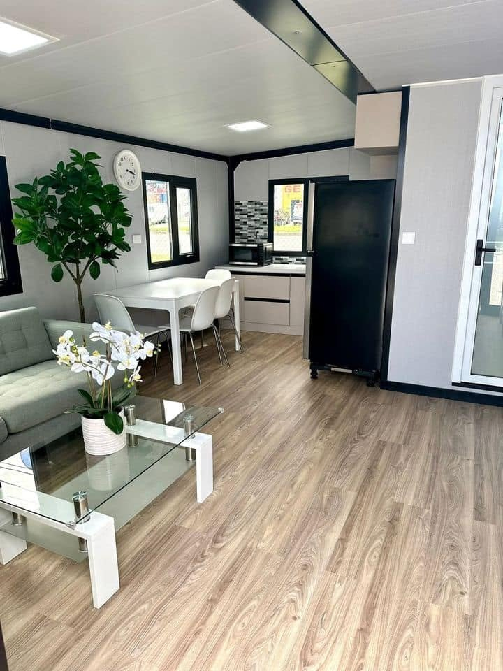 Casa Modular Prefabricada Casa Pequeña Moderna Cabaña Prefabricada