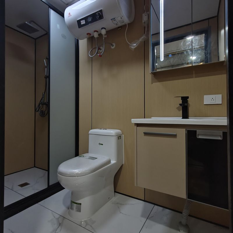 Lujo 20FT o 40FT Oficina Modular Prefabricada de Contenedores de Envío Portátil Casa de Manzana