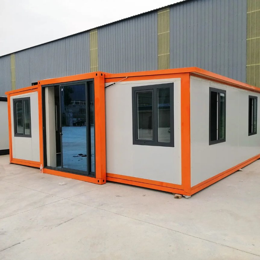 20FT Nueva Casa Contenedor Prefabricada Modular Moderna de Lujo Plegable Móvil Portátil Expandible Turnkey Tiny