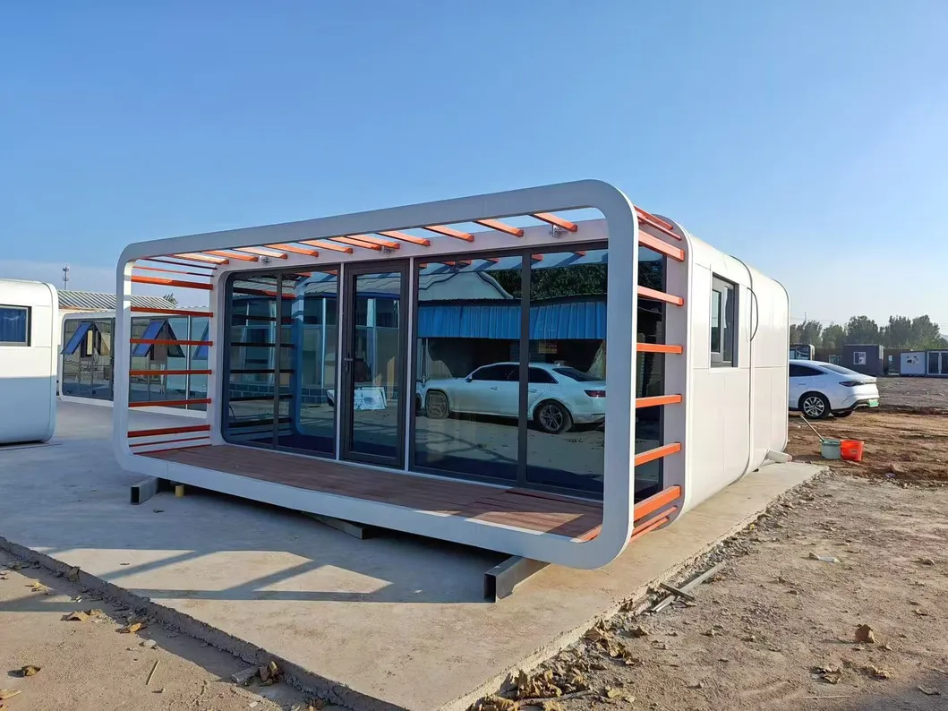 Casa Modular Innovadora de Cabaña de Manzana para Resorts Escénicos y Necesidades de Alojamiento de Lujo