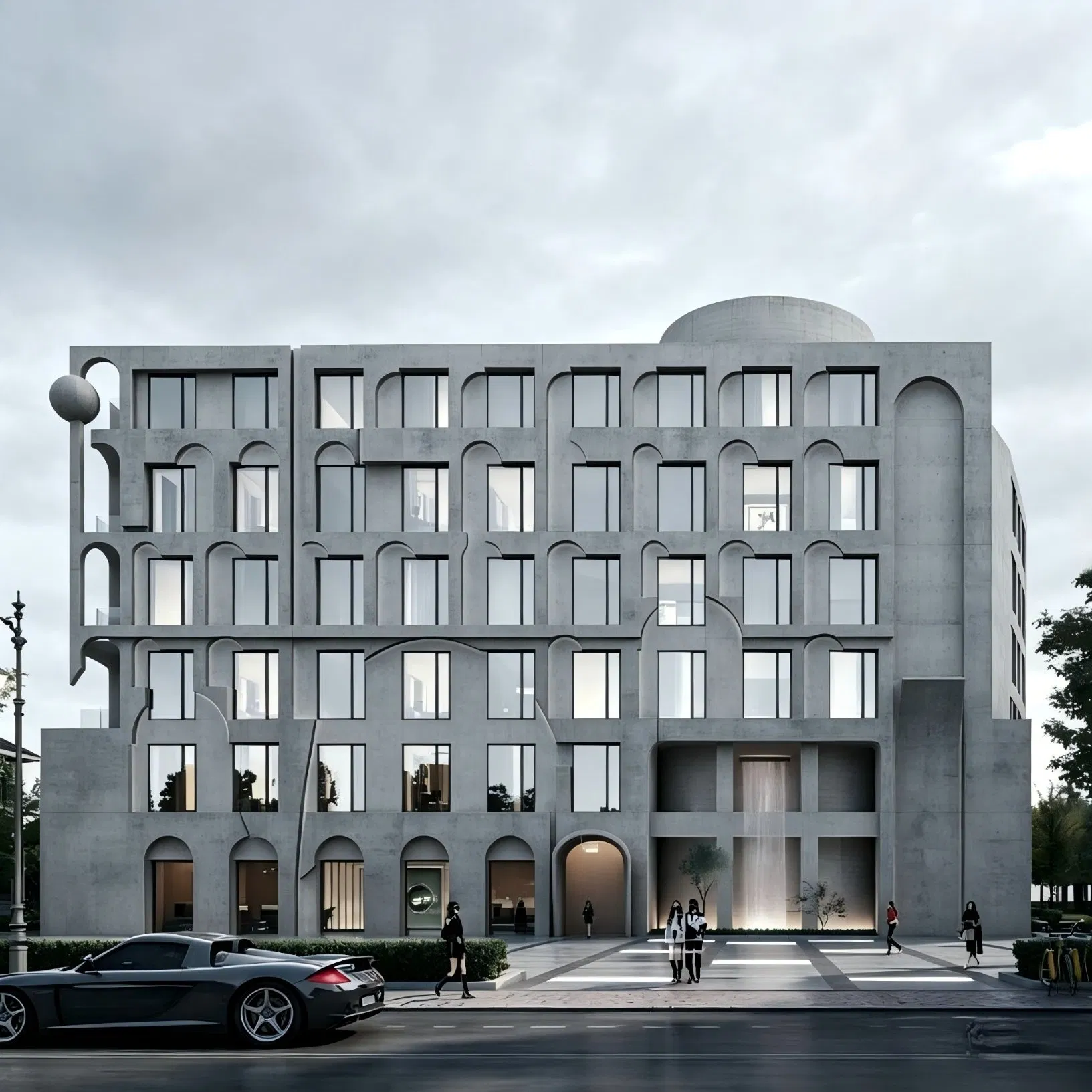 Estructura de acero vivienda de alta gama vivienda corporativa amueblada para el personal residencia modular premium para el personal