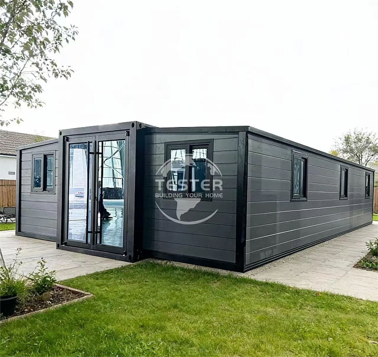 Casa Contenedor Versátil 40FT: Diseño Inteligente, Mínimos Desechos