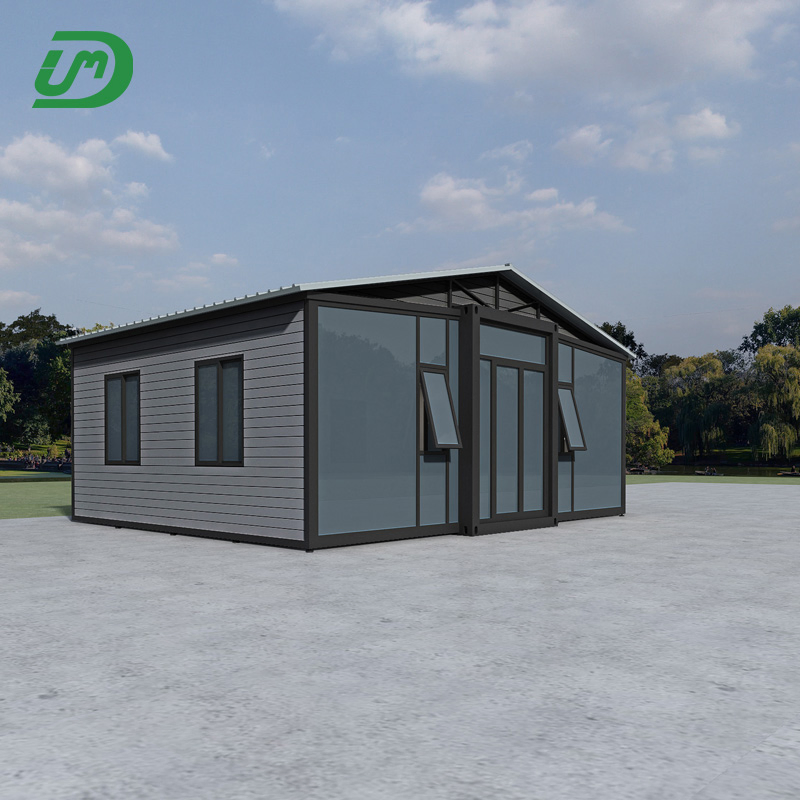 20FT Apartamento Contenedor Modular Expandible de Lujo Moderno Plegable y Móvil