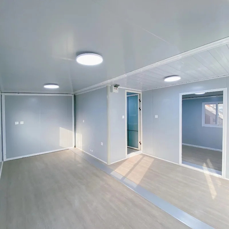 Contenedor portátil certificado por la UE, hogar modular contemporáneo de alta gama, listo para usar/preensamblado, vivienda prefabricada