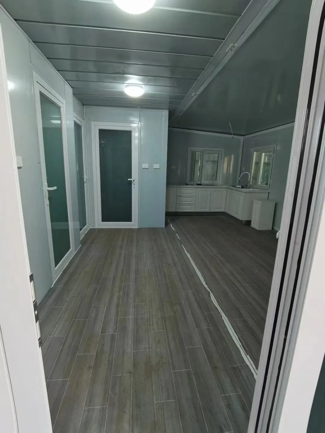 40FT Casa Contenedor Expandible Listo 40FT 20FT Dormitorio de Lujo Prefabricado Casa Portátil Prefabricada 2 Piso