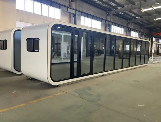 Modelo de cabina en exteriores 3