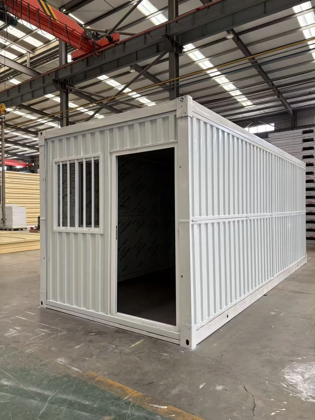 Casa Mini Plegable Prefabricada Completa de Contenedor 2 Dormitorio Impermeable Móvil Prefabricado