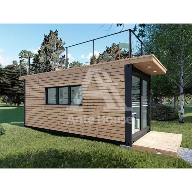 Contenedor de envío estándar a prueba de humedad para casas pequeñas, hogar para apartamento