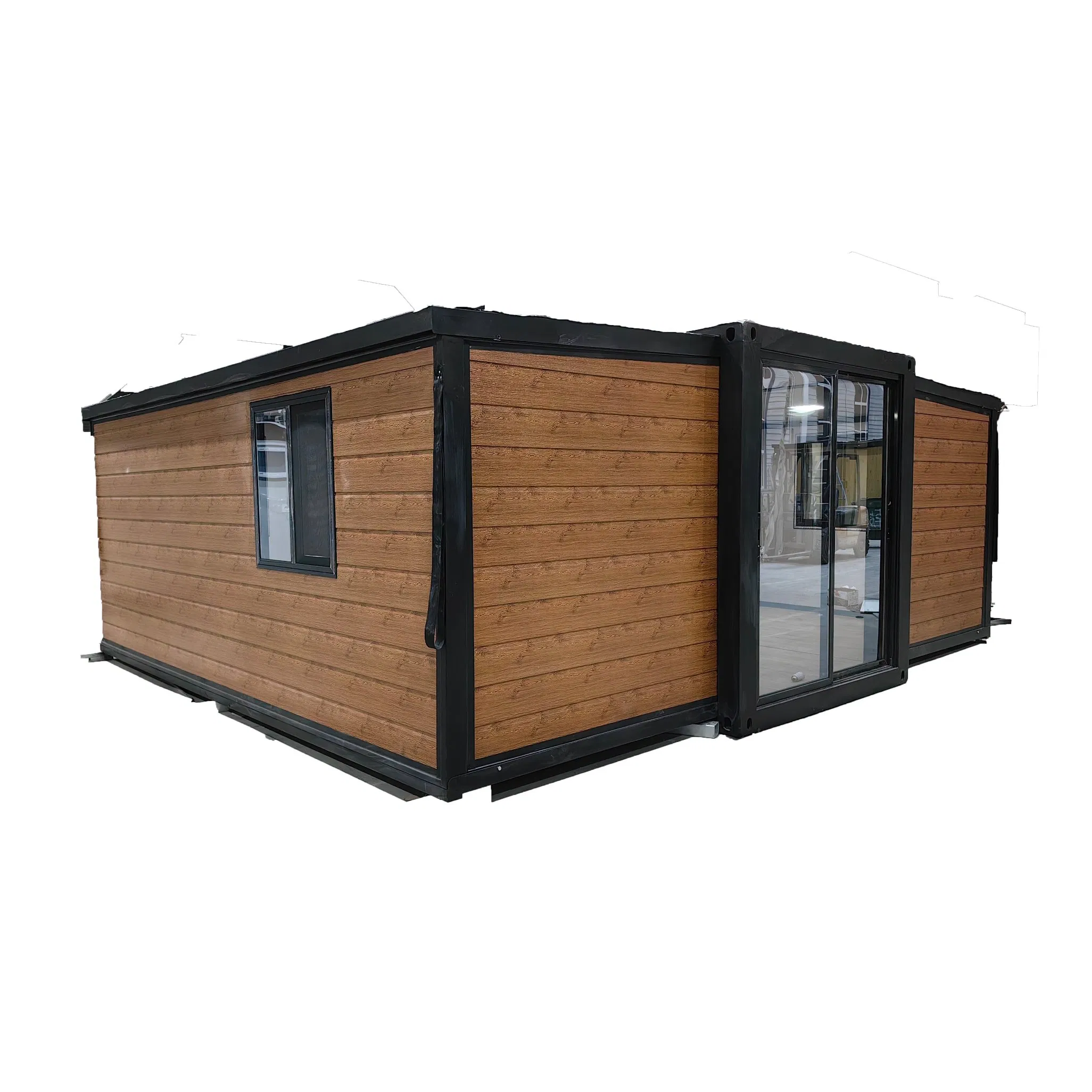 Casa contenedor modular expandible prefabricada hecha en China, mejor venta, ensamblaje rápido, lujo, bajo costo, hogar portátil de contenedor de envío