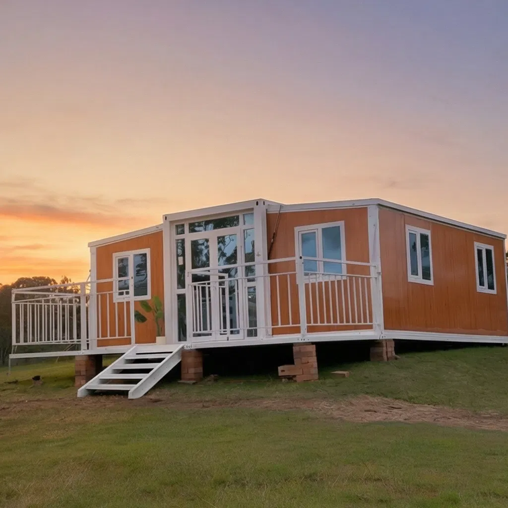 Casa móvil mini de lujo asequible de fábrica, hogar modular móvil duradero y que ahorra tiempo